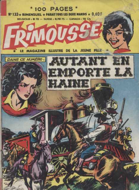 Scan de la Couverture Frimousse n 133